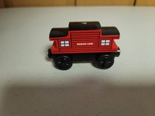 Thomas Wooden Railway Sodor Line Caboose Trai...