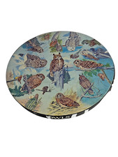 Vintage Springbok Circular Jigsaw Puzzle Owls COMPLETE 500+ pieces