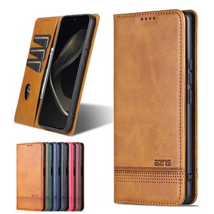 Custodia A Portafoglio Con Flip Per Samsung Galaxy A03S 166mm – Cover In Pelle PU Con Slot Per Carte E Supporto – Colore Vino Rosso, Chiusura Magnetica