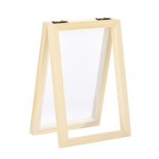 Papierform aus Holz f&uuml;r DIY 7,1x4,9 Zoll Bildschirm Papierherstellung