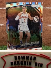 2025 Panini Prizm WNBA - WNBA Logo Prizm #128 jade Melbourne Mystics