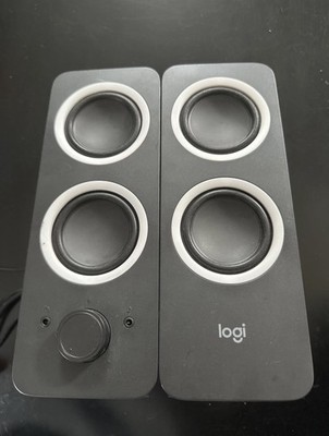 Logitech Z200 10W Multimedia Speakers, Pair - Black