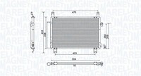 Magneti Marelli 350203798000 Kondensator, Klimaanlage FüR Toyota