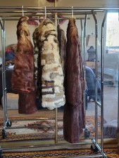 VINTAGE FUR COATS (3) AS IS LOT