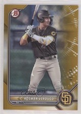 2022 Bowman Draft Gold 48/50 Rosman Verdugo #BD-161 0w27
