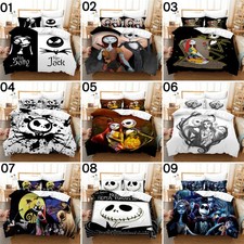 The Nightmare Before Christmas Twin/Full/Queen/King Bed Duvet/Quilt Cover Set