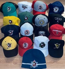 Wilkes-Barre Scranton Penguins Hats Lot of 19 American Hockey League Pittsburgh