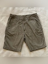 Men s 100% Cotton Greige Shorts size 34 waist