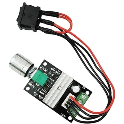 DC Motor Regler PWM 6V-28V 3A 80W Drehzahlsteller Drehzahlschalter - Bild 1 von 2