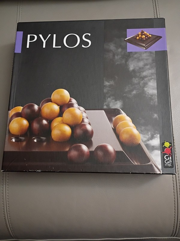 Pylos Game By Gigamic France 1994. Wooden Marble Strategy Game