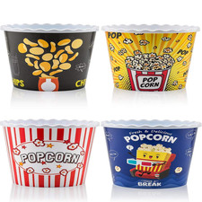 Ononexpress Modern Style Reusable Plastic Popcorn Containers / Popcorn Bowls
