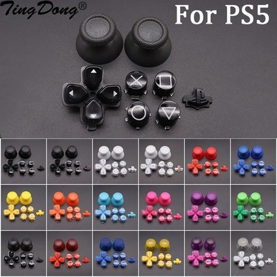 Ps5 Controller Replacement Dpad & a B X Y Jelly Buttons for Dualsense 5 Gamepad