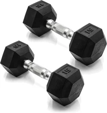 Coated Dumbbell Weight | Multiple Options Pairs & Sets