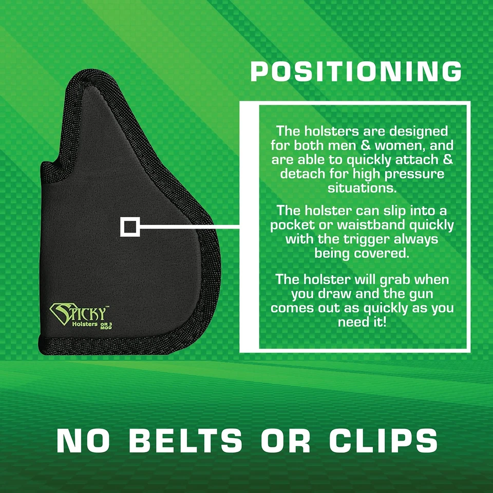 Concealment Holster for Men and Women - OR-3 MOD - Fits Kimber R7 Mako and Si... - Image 3 of 4