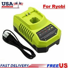 P117 Fast Charger For RYOBI For One Plus P108 18V High Capacity Lithium Battery