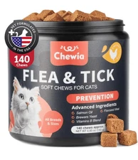 Insects Treatment for Cats Daily Oral Cat Insects Treatment Chews Chicken Flavor