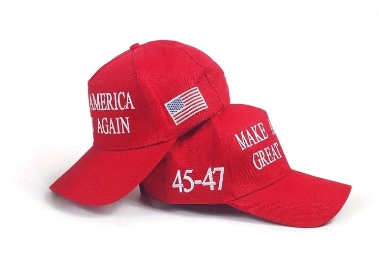 Donald Trump Hat 2025 Make America Great Again Large Font Print MAGA 2024 45-47 - image 3 of 4