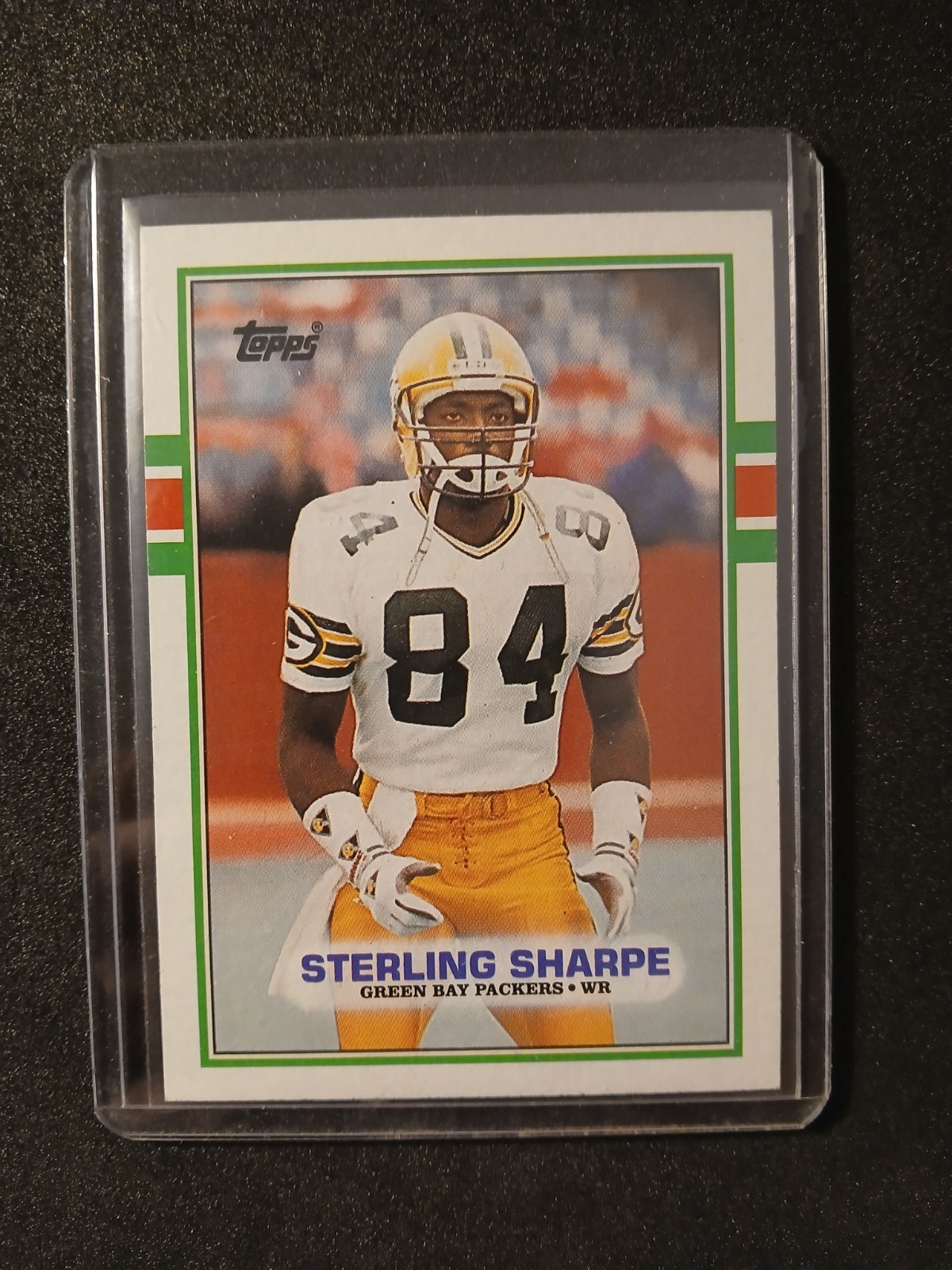 Sterling Sharpe - 1989 Topps (Rookie) football card #379 (RC)