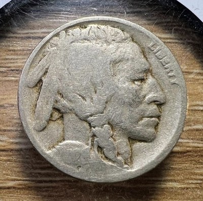 1928-D Buffalo Nickel - Actual Coin Shown - Free shipping & Tracking INV#102