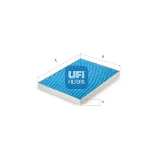 Cabin filter with antibacterial action 34.263.00 UFI for VW SEAT AUDI SKODA