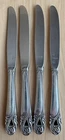 INTERNATIONAL STERLING ~ SPRING GLORY ~ LOT OF 4 DINNER KNIVES