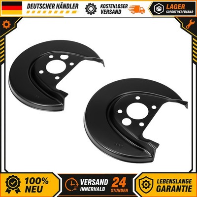 2x ANKERBLECH BREMSSCHEIBE HINTEN FÜR AUDI A3 SEAT LEON SKODA VW GOLF 4