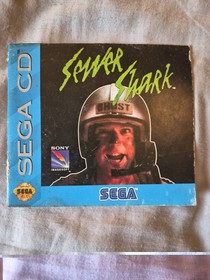 Sewer Shark Sega CD Not For Resale Pack-In Version w/ Manual 1992 Sony Imagesoft