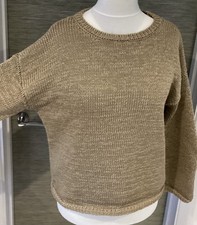 M&S Sweater Medium CAPPUCCINO M&S Medium Jumper M&S Sloppy Jo 46in chest VGC