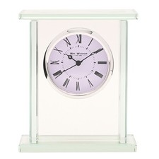 Widdop Glass Design Mantel Clock Minimalistic Home Accessory and New Home Gift