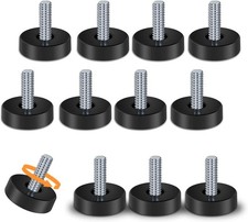 12 PCS Leveling Feet 1/4 20 UNC Adjustable for Furniture