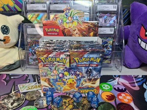 ⚡ Authentic Pokémon Surging Sparks 5 Booster Packs - Booster Bundle Minus One⚡