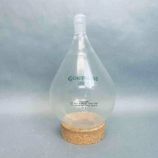 Chemglass Evaporating Flask 2000 ml Plastic Coated with 24/40 Joint