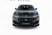 Maxton Design Frontlippe Passend FüR Maserati Levante GT Mk1 FL Schwarz Hochglan