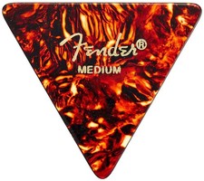 Genuine Fender 355 Shape Triangle Tortoise Sh...