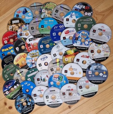 Set 43× PS2 Spiele Konvolut - Singstar, Fifa, F1 uvm - Nur CDs - PlayStation 2  