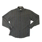 Vintage Yves Saint Laurent Shirt Mens S Small Stripe Button Down Long Sleeve 90s