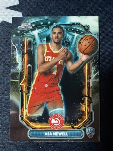 2025-26 Topps Cosmic Chrome ET-20 Extra-Terrestrial Talent Asa Newell RC