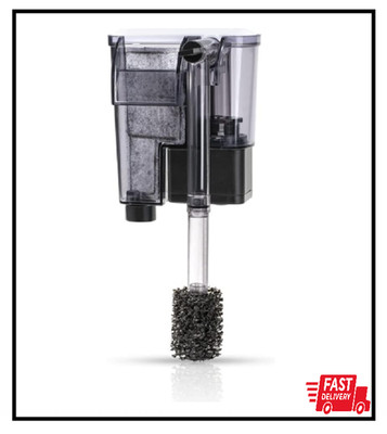 DaToo Aquarium Hang On Filter Small Fish Tank Hanging Filter Power Waterfall Fil