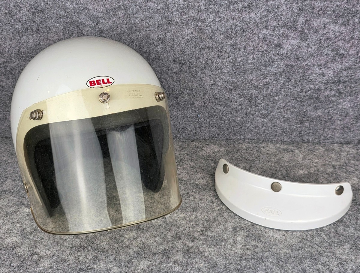 BELL R-T DOT ヘルマートにて購入 Vintage 1977 Bell R-T D.O.T. Motorcycle Chopper Helmet 7 1/4