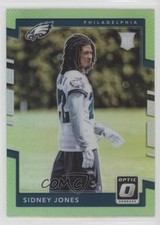2017 Donruss Optic Rookies Lime Green Prizm Sidney Jones #101 jn1