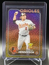 Gunnar Henderson 2024 Topps Summer Holiday Foil #450 - Baltimore Orioles