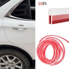 10ft For Chevy Car Door Edge Guards Clear Rubber Seal Strip Protector U Shape