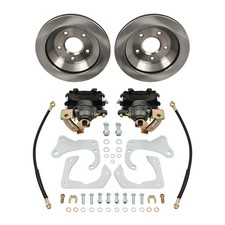 Rear-end Bolt-on Disc Brake Kit E-brake For G Body Cars Gm 7.5 10 Bolt 78-88
