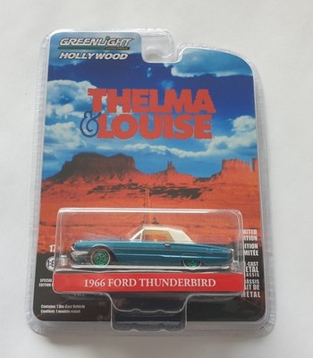 THELMA & LOUISE 1966 Ford Thunderbird ** Greenlight GREEN MASCHINE Chase 1:64