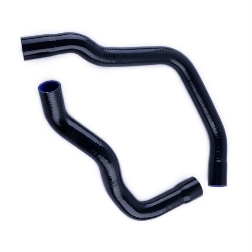 Radiator Hose Coolant Kit For 1981-87 Buick Regal 5.0L 305 Black Silicone Pipes - Picture 4 of 7