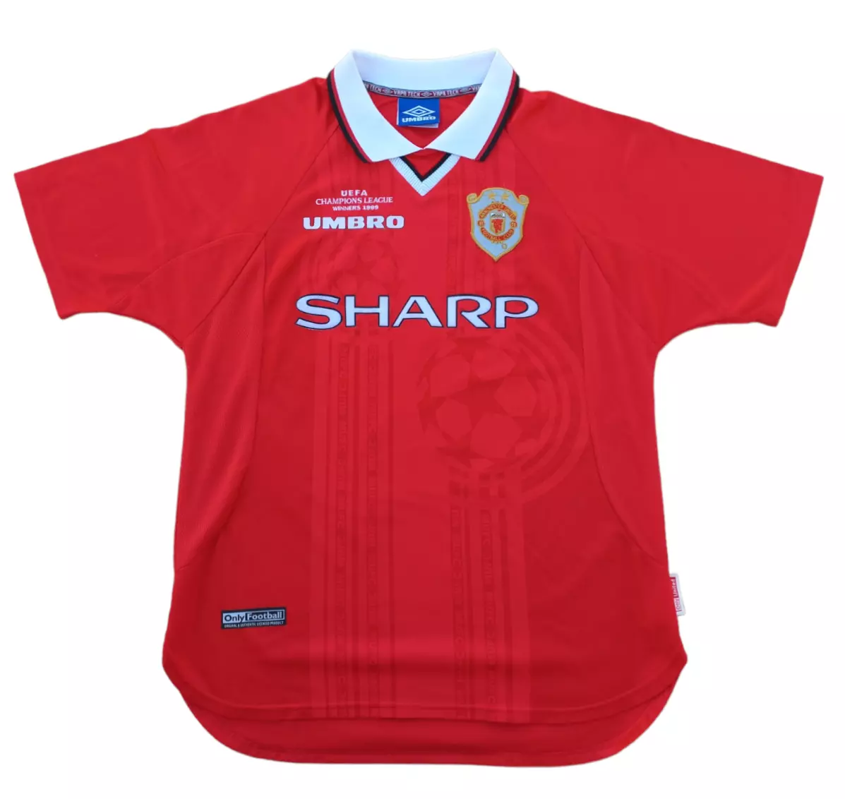 Classic kits and Champions League strips - the Manchester brand