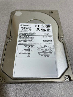 Seagate ST336704LW 36GB 68-pin SCSI disk drive