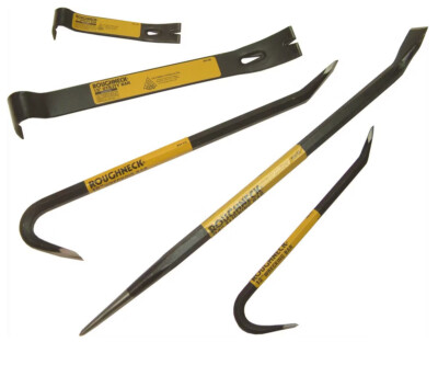 Roughneck ROU64965 Brechstange Brecheisen Set 5-teilig mit Nageleisen Stemmeisen