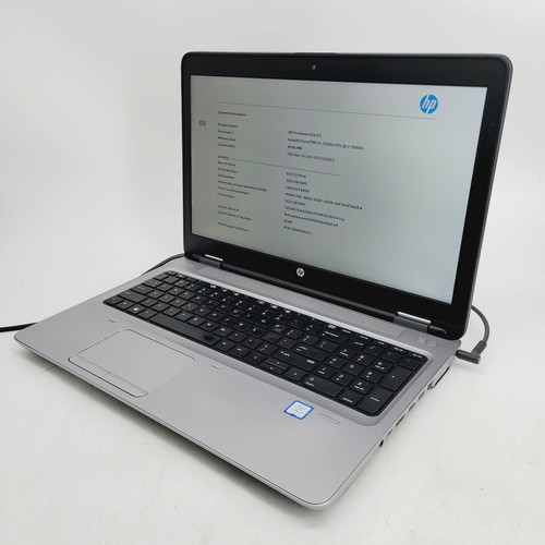 HP ProBook 650 G3 Core i5 7200U 2.5GHz 4GB RAM No HDD 15.6" - ***BOOT TO BIOS - Picture 4 of 12