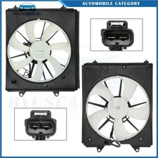 For 2011 2012 2013-2017 Honda Odyssey Radiator Condenser Cooling Fan Assembly